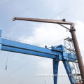 Customized high quality 1.36T stiff boom boat crane with 360 degree full rotation function